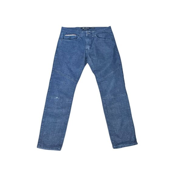 Rocawear Mens Blue Denim Jeans 32x30 With Unique Stitching Back Pocket Design - Picture 2 of 14